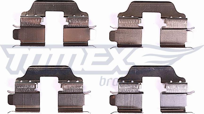 TOMEX brakes TX 44-79 - Комплектующие для колодок дискового тормоза abcparts.ee