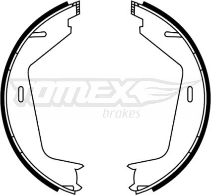 TOMEX brakes TX 22-11 - Piduriklotside komplekt abcparts.ee