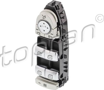 Topran 410 125 - Выключатель, стеклоподъемник abcparts.ee