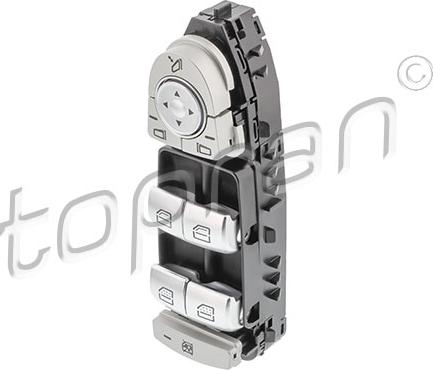 Topran 410 128 - Выключатель, стеклоподъемник abcparts.ee
