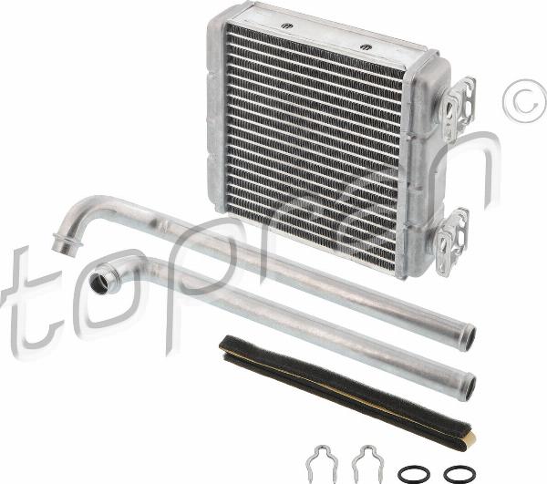 Topran 411 313 - Теплообменник, отопление салона abcparts.ee