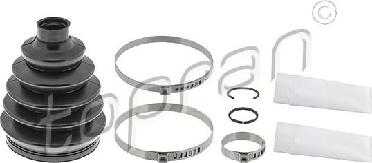 Topran 501 596 - Пыльник, приводной вал abcparts.ee