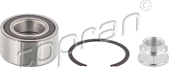 Topran 600 302 - Комплект подшипника, ступицы колеса abcparts.ee