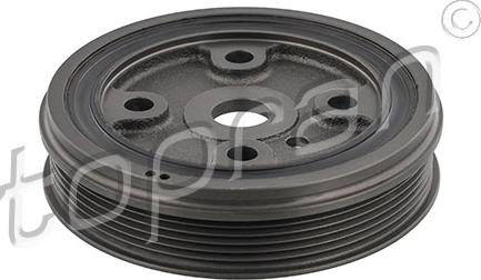 Topran 601 065 - Шкив коленчатого вала abcparts.ee