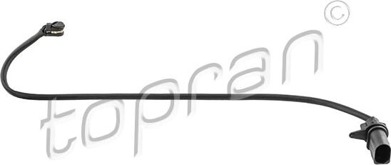 Topran 638 972 - Сигнализатор, износ тормозных колодок abcparts.ee