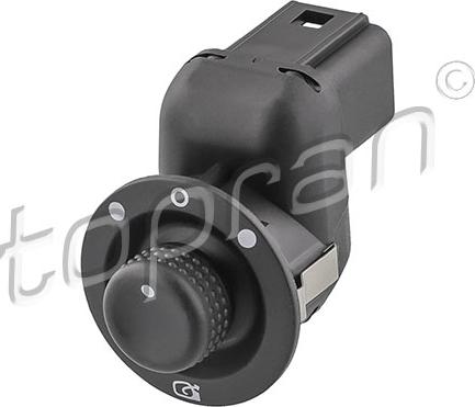 Topran 638 184 - Выключатель, регулирование зеркал abcparts.ee