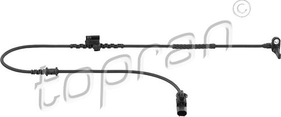 Topran 622 754 - ABS датчик, частота вращения колеса abcparts.ee