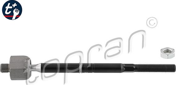 Topran 627 663 - Осевой шарнир рулевой тяги, внутренний abcparts.ee