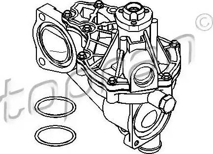 Topran 108 077 - Водяной насос abcparts.ee