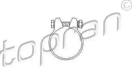 Topran 104 182 - Соединительные элементы, система выпуска abcparts.ee