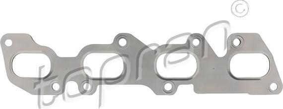 Topran 119 643 - Прокладка, выпускной коллектор abcparts.ee