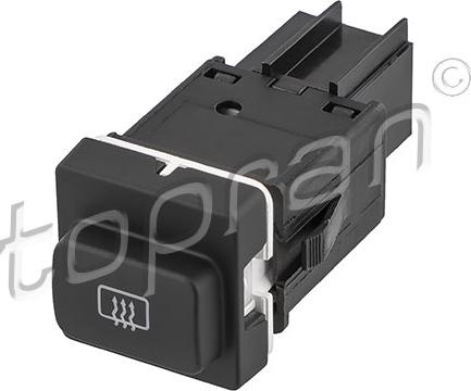 Topran 119 053 - Выключатель, обогреватель заднего стекла abcparts.ee