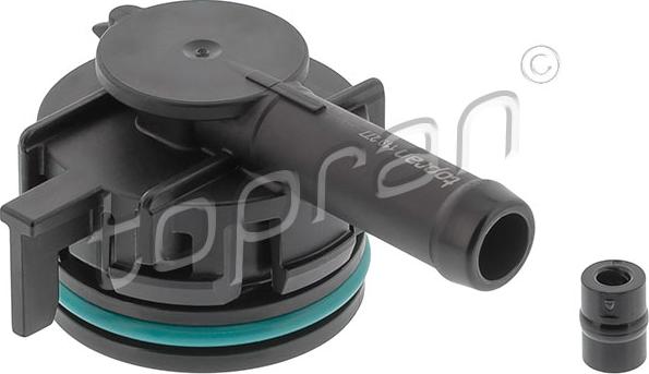 Topran 119 277 - Клапан, отвода воздуха из картера abcparts.ee