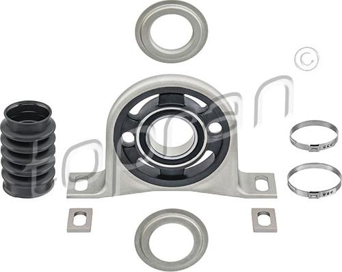 Topran 115 506 - Подшипник карданного вала, центральная подвеска abcparts.ee