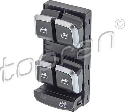 Topran 116 016 - Выключатель, стеклоподъемник abcparts.ee