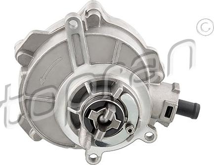 Topran 116 187 - Вакуумный насос, тормозная система abcparts.ee