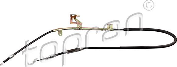 Topran 110 992 - Тросик, cтояночный тормоз abcparts.ee
