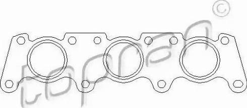 Topran 111 933 - Прокладка, выпускной коллектор abcparts.ee