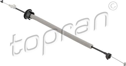 Topran 118 386 - Трос, замок двери abcparts.ee