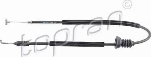 Topran 113 435 - Трос, замок двери abcparts.ee