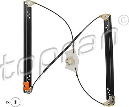 Topran 113 610 - Стеклоподъемник abcparts.ee