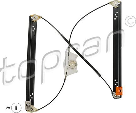 Topran 113 611 - Стеклоподъемник abcparts.ee