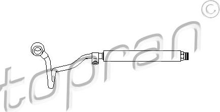 Topran 113 360 - Гидравлический шланг, рулевое управление abcparts.ee