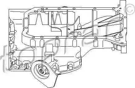 Topran 112 340 - Масляный поддон abcparts.ee