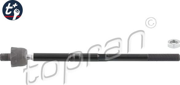Topran 117 533 - Осевой шарнир рулевой тяги, внутренний abcparts.ee