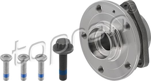 Topran 117 651 - Ступица колеса, поворотный кулак abcparts.ee