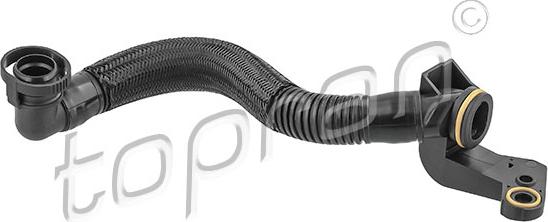 Topran 117 043 - Шланг, воздухоотвод крышки головки цилиндра abcparts.ee