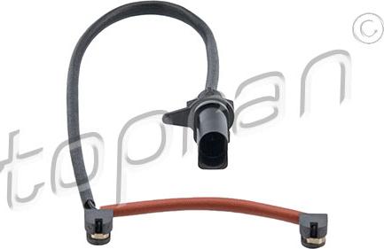 Topran 117 353 - Сигнализатор, износ тормозных колодок abcparts.ee