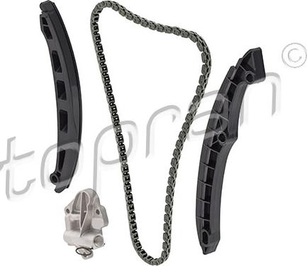 Topran 117 263 - Комплект цепи привода распредвала abcparts.ee