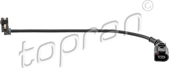 Topran 120 455 - Сигнализатор, износ тормозных колодок abcparts.ee