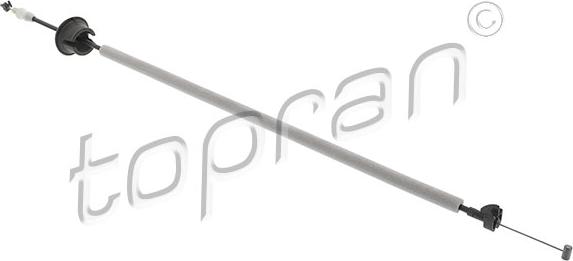 Topran 120 364 - Трос, замок двери abcparts.ee