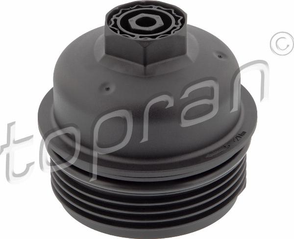 Topran 120 792 - Крышка, корпус масляного фильтра abcparts.ee