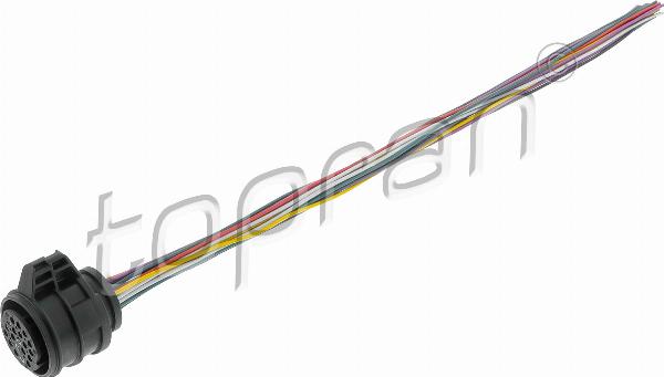 Topran 121 507 - Штекерный корпус, автоматическ. коробка передач - ус-во упр. abcparts.ee