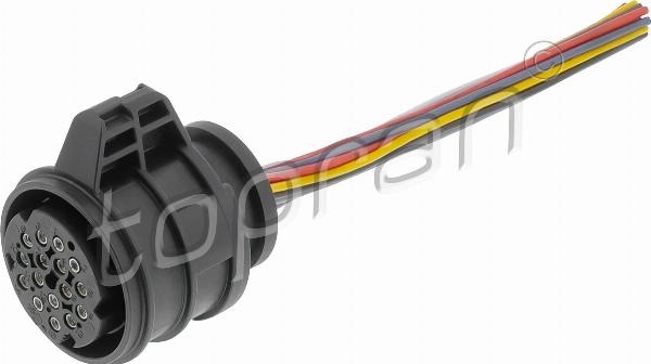 Topran 121 510 - Штекерный корпус, автоматическ. коробка передач - ус-во упр. abcparts.ee
