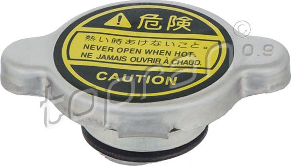Topran 820 444 - Крышка, резервуар охлаждающей жидкости abcparts.ee