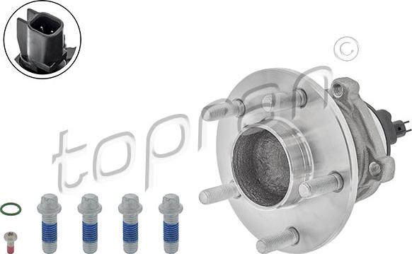 Topran 304 094 - Комплект подшипника, ступицы колеса abcparts.ee