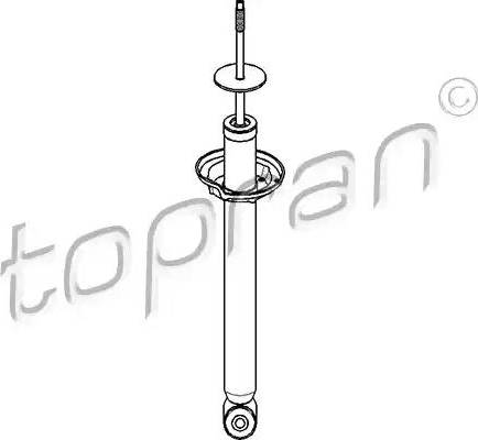 Topran 301 043 - Амортизатор abcparts.ee