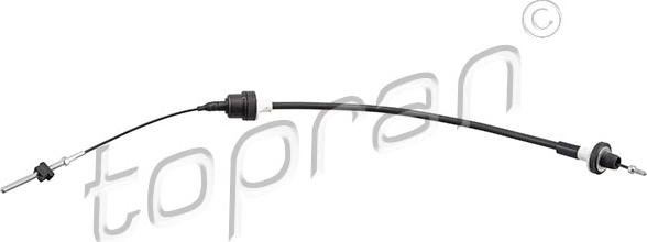 Topran 205 111 - Трос, управление сцеплением abcparts.ee