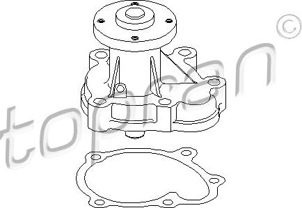 Topran 205 226 - Водяной насос abcparts.ee