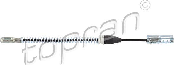 Topran 206 498 - Тросик, cтояночный тормоз abcparts.ee
