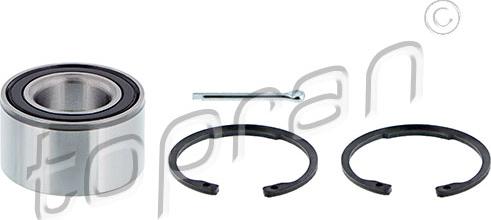 Topran 206 441 - Комплект подшипника, ступицы колеса abcparts.ee