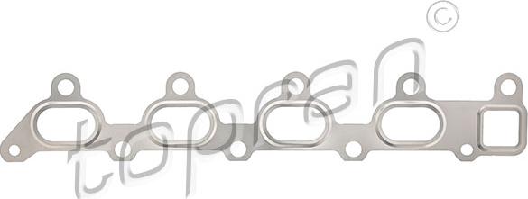 Topran 206 180 - Прокладка, выпускной коллектор abcparts.ee