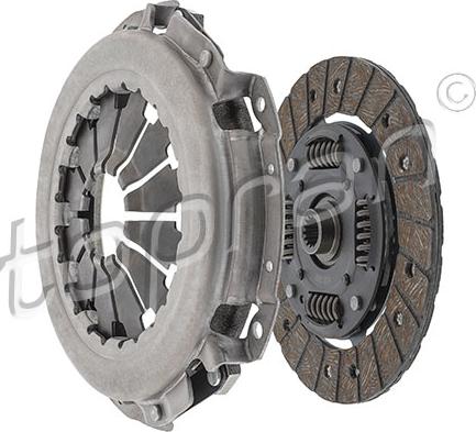 Topran 206 304 - Комплект сцепления abcparts.ee