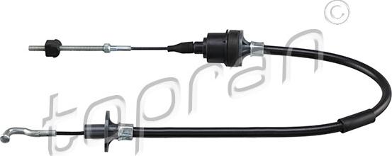 Topran 201 344 - Трос, управление сцеплением abcparts.ee