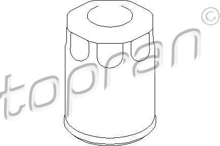 Topran 201 303 - Масляный фильтр abcparts.ee