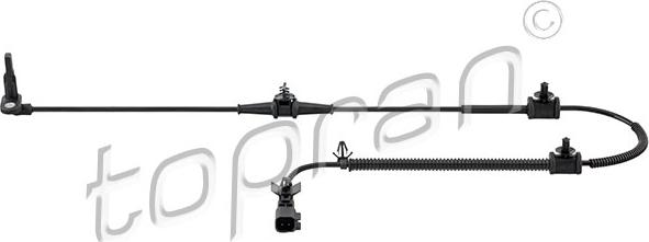 Topran 208 500 - ABS датчик, частота вращения колеса abcparts.ee